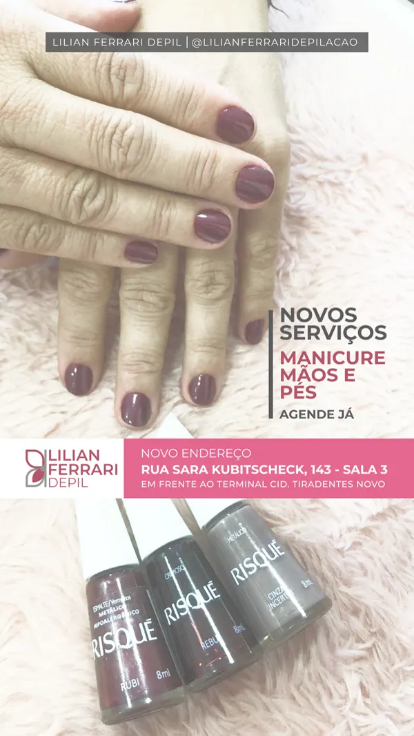 Post Instagram Lilian Ferrari Depil